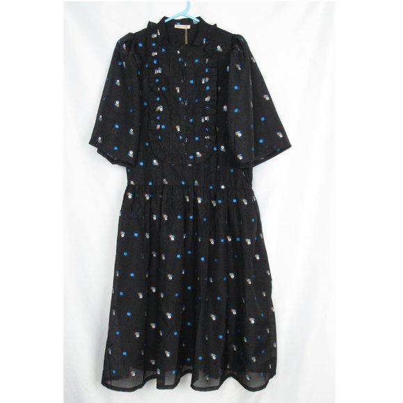 Stella Nova Minet Lou Bib Shift Dress Size Black Size 10 (40 EU) - Picture 7 of 15